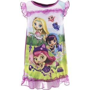 NEW Little Charmers Toddler Girl's Pink Soft Dorm Nightgown Pajama Size 3T